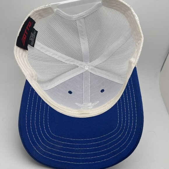 Maverick Gaming Trucker Cap Hat Blue With White Mesh Snapback - Picture 4 of 5